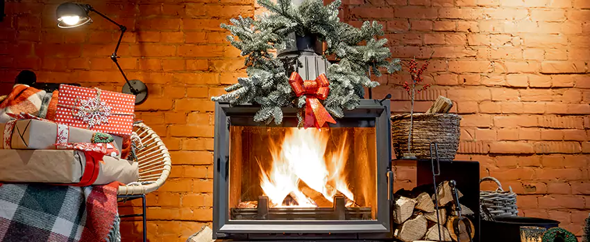 Travis Industries Linear Gas Fireplace Installation in Newington, Connecticut